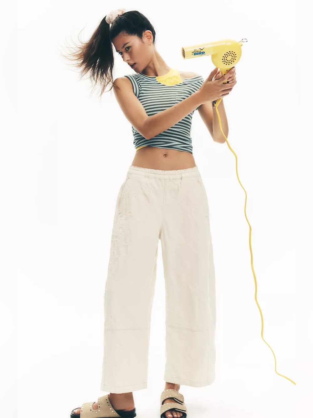 Anthropologie Pilcro Izzie Relaxed Pull-on Barrel Pants
